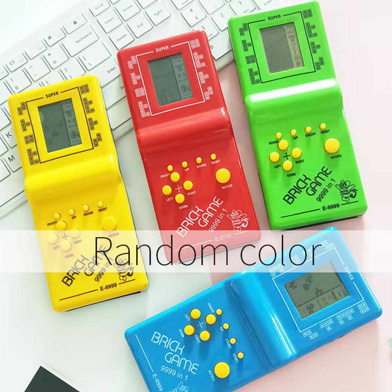 Classic Retro Handheld Game Console with 21 Puzzle Games