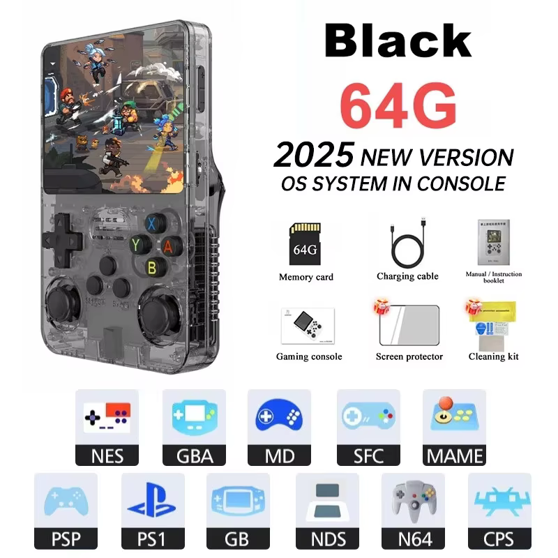 Mini R36S Retro Handheld Gaming Console Linux System