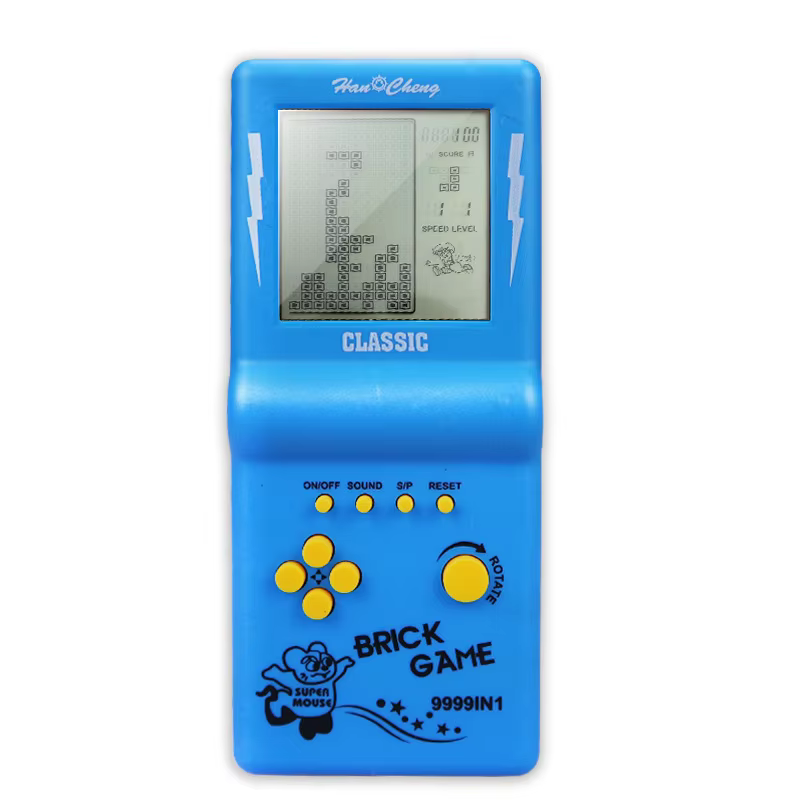Retro Classic Tetris Handheld Game Console with 23 Games