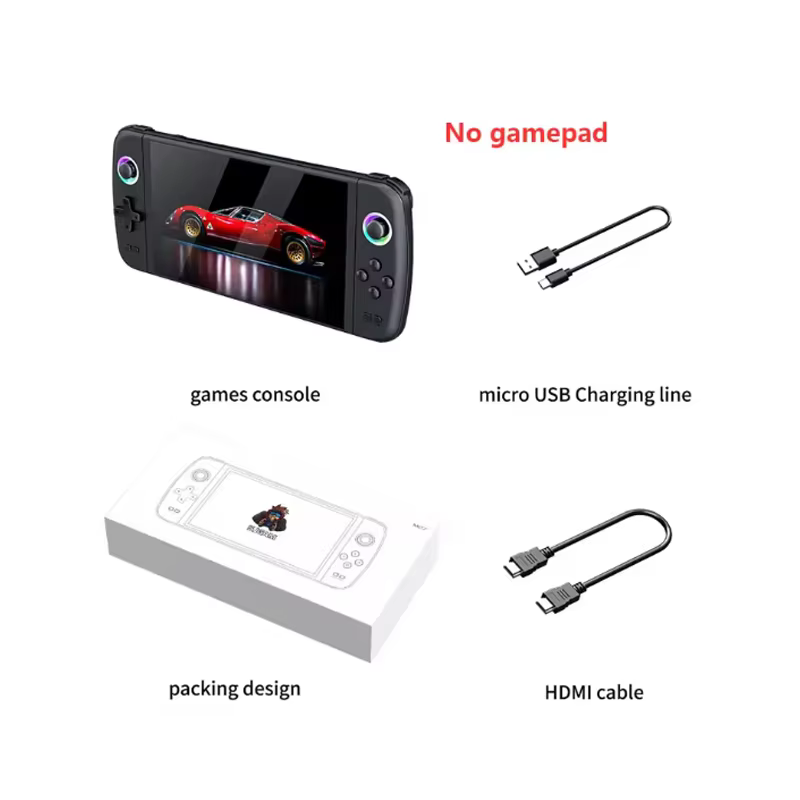 M27 7-Inch Portable Retro Handheld Game Console Linux