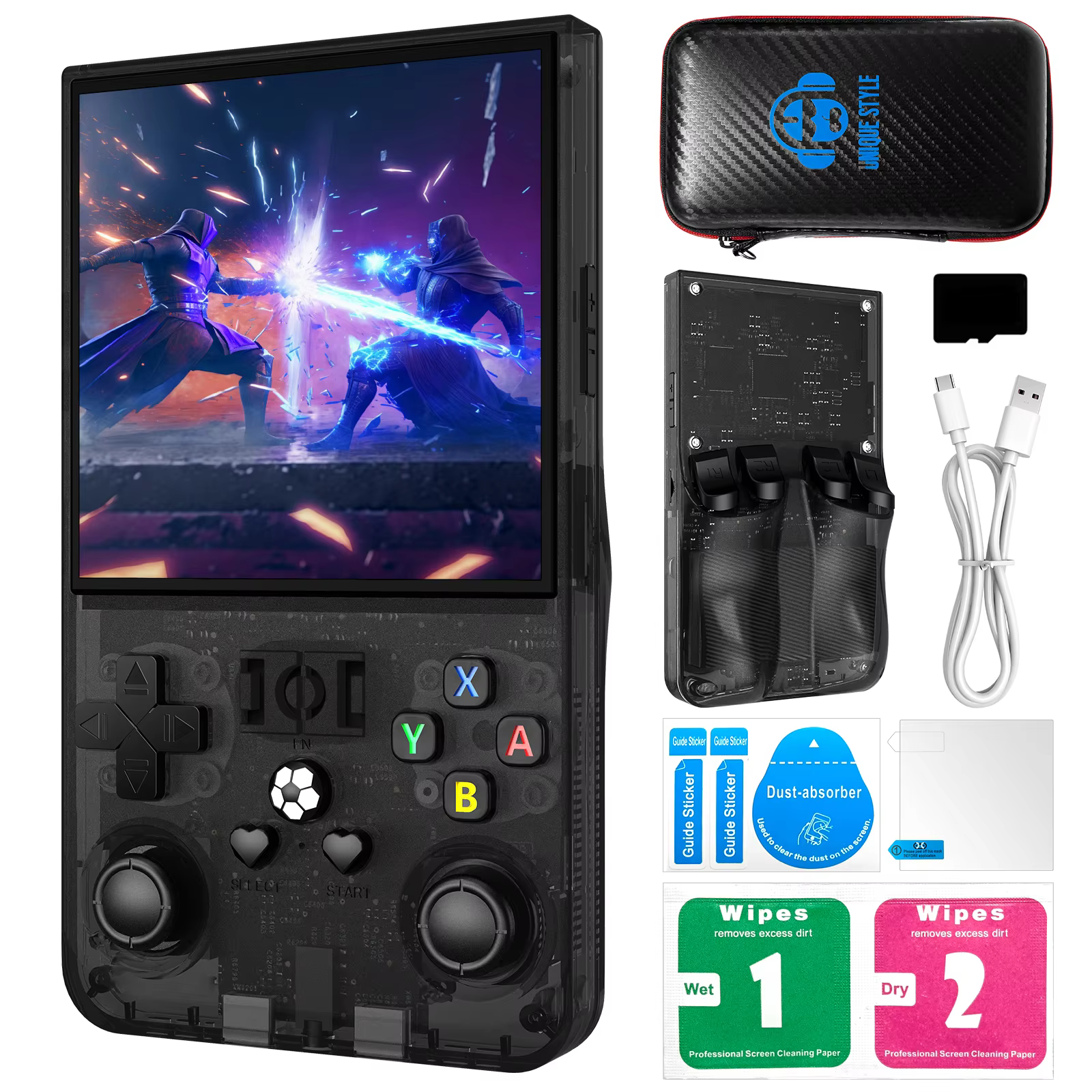 R36MAX Retro Handheld Game Console 22000+ Games Linux