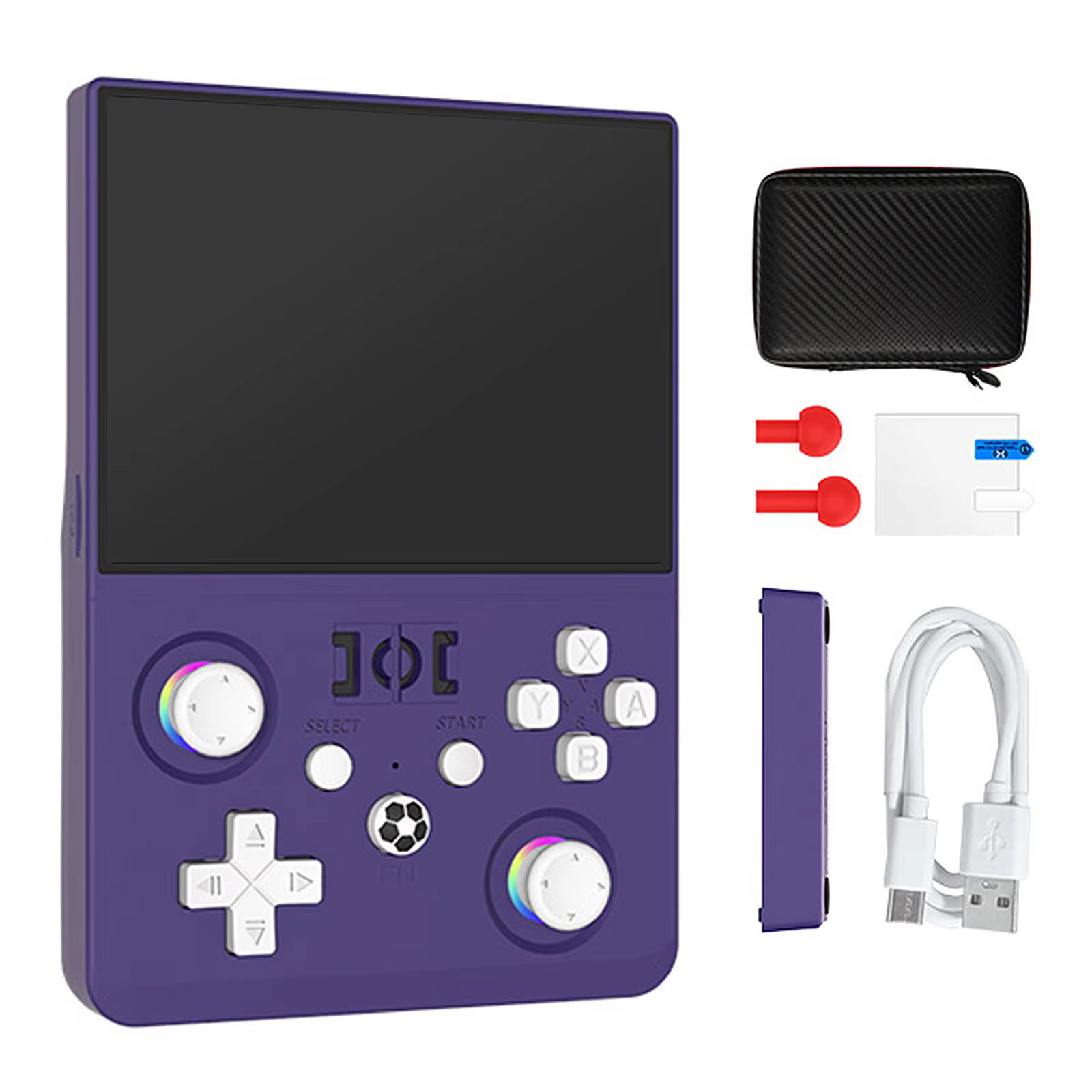 R36MAX2 Retro Gaming Console with 4.5-Inch IPS Screen