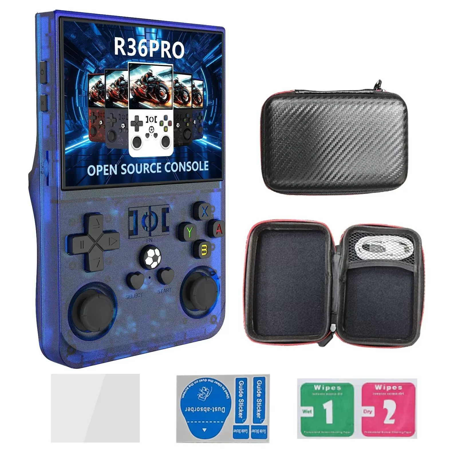 R36PRO 3.5" IPS Retro Handheld Game Console Linux