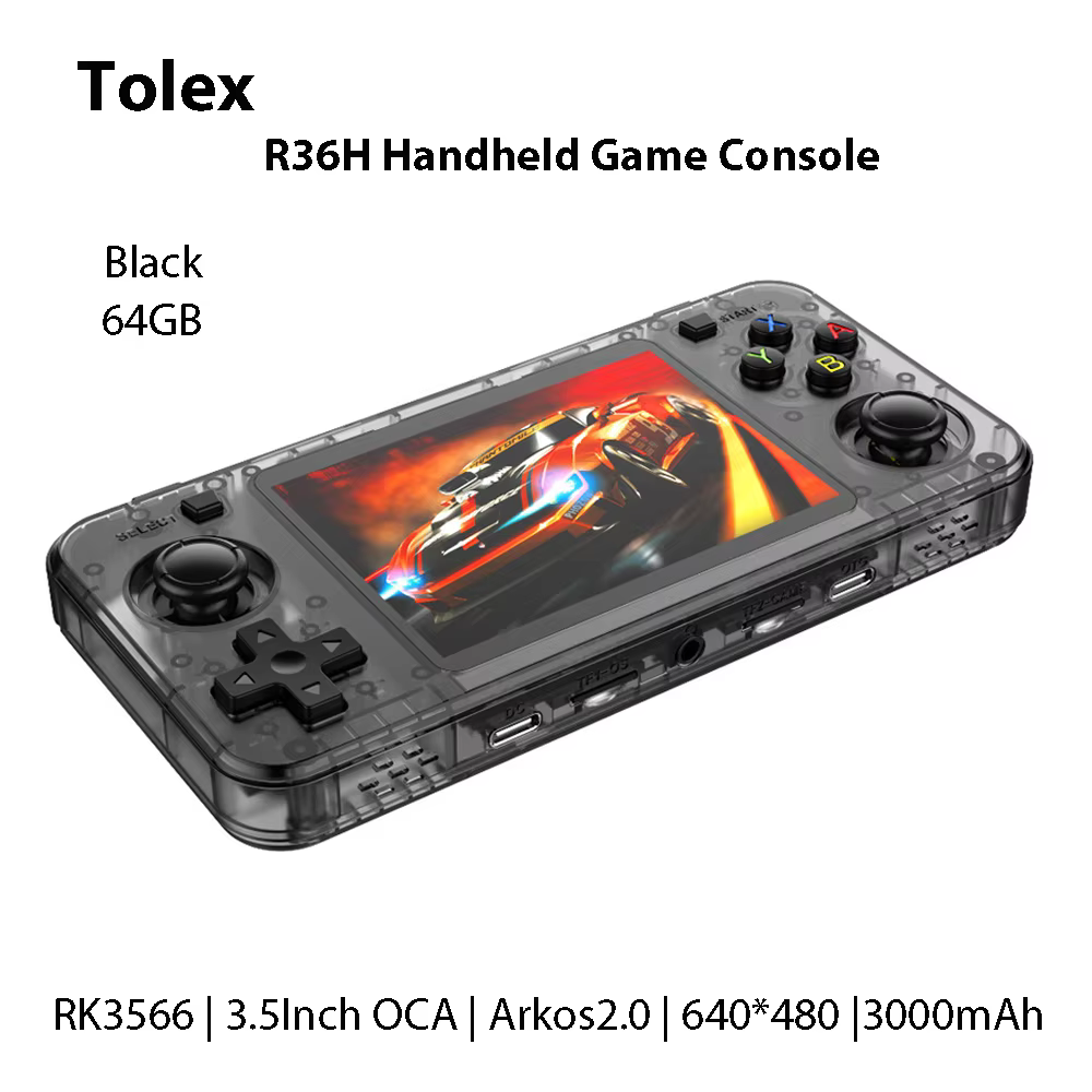 Tolex R36H 3.5Inch Portable Retro Handheld Console