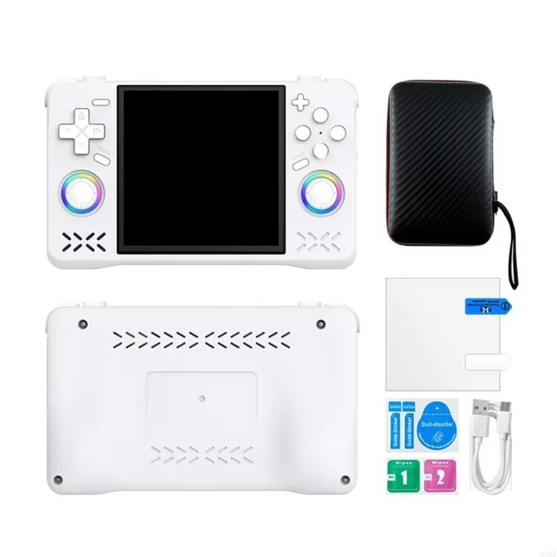 Double Pad Handheld Console with 128GB & 18000+ Games