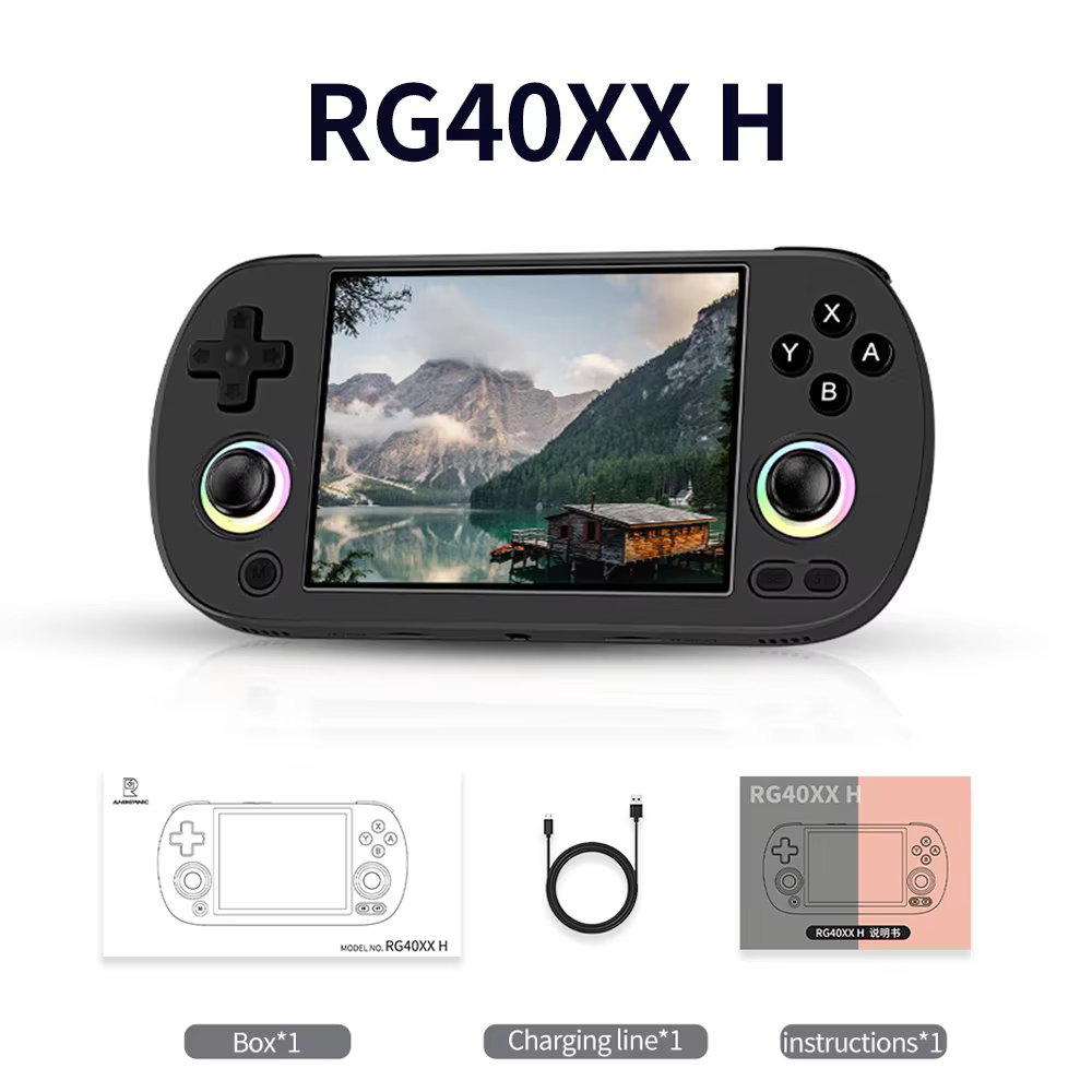 RG40XX H 4.0-inch IPS Retro Handheld Game Console