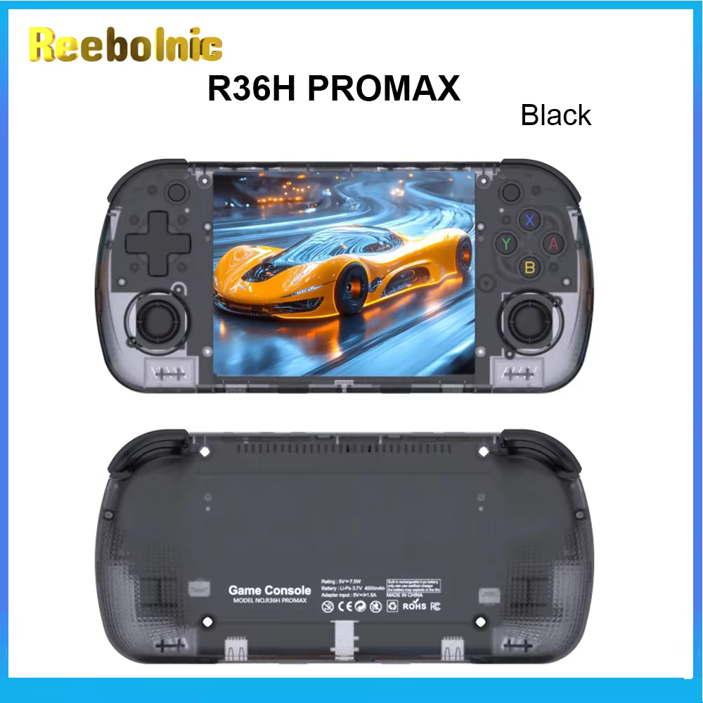 Reebolnic R36H PROMAX 4.3" Handheld Game Console 3500mAh