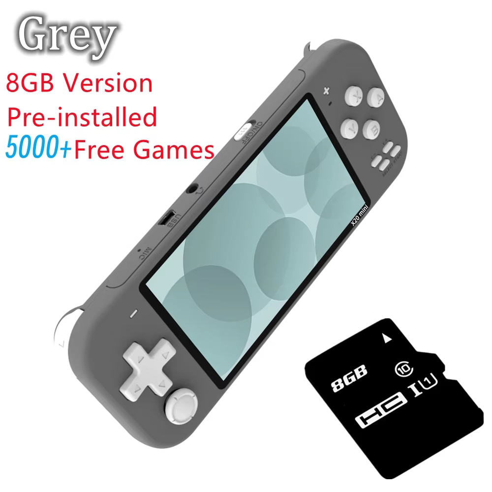 X20mini Portable Handheld Game Console with 5000+ Games