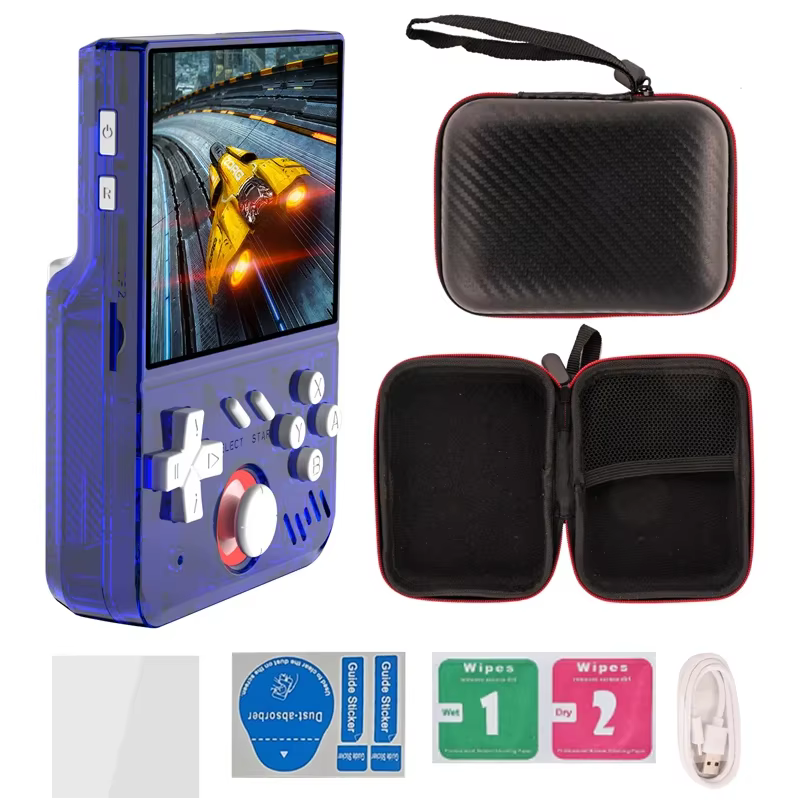 luxuglow 3.5" IPS Retro Handheld Game Console 64GB/128GB