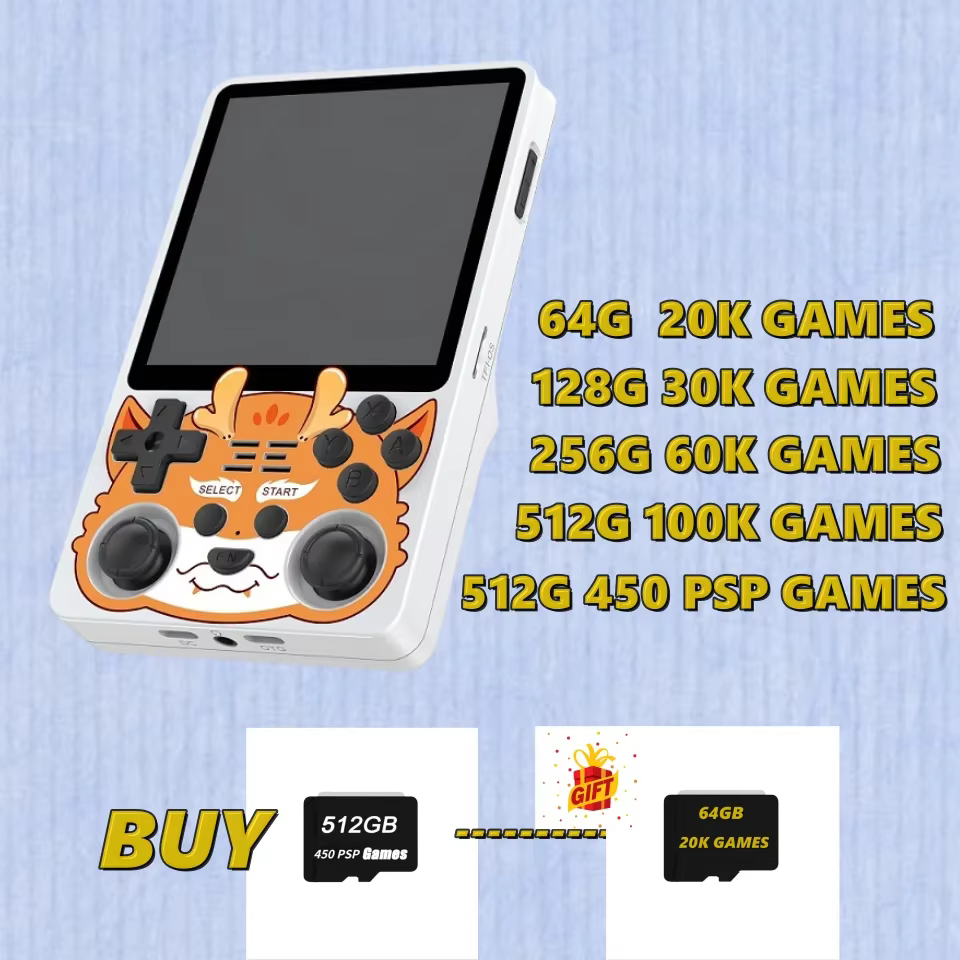 POWKIDDY RGB20SX Retro Portable Handheld Game Console 512G