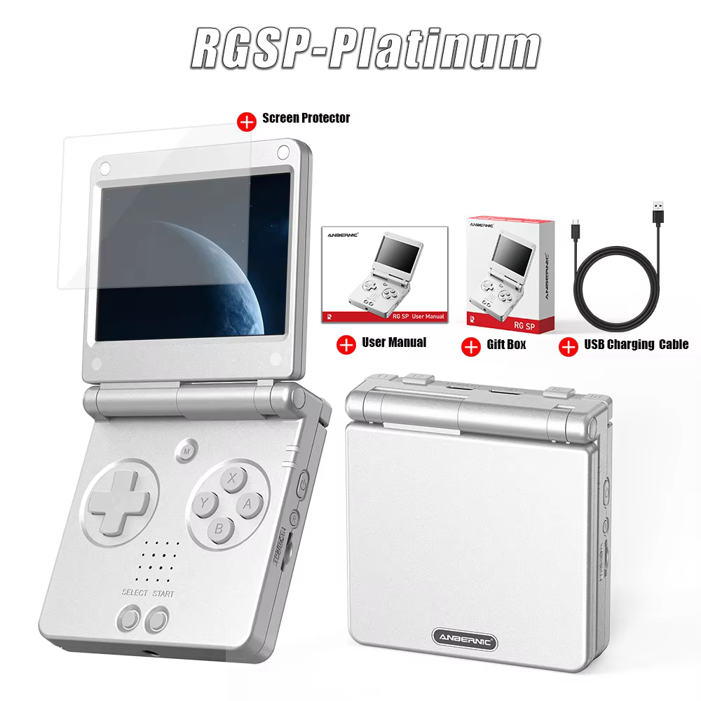 Anbernic RGSP 3.4" IPS Flip Handheld Console with HDMI