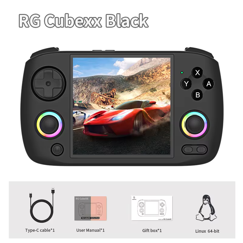 ANBERNIC RG CubeXX Retro Handheld Game Console 3.95" IPS