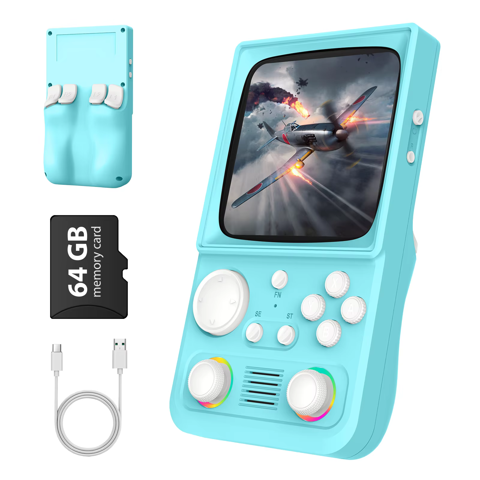 AISLPC RG45 Retro 4.0'' IPS Handheld Game Console 64/128GB