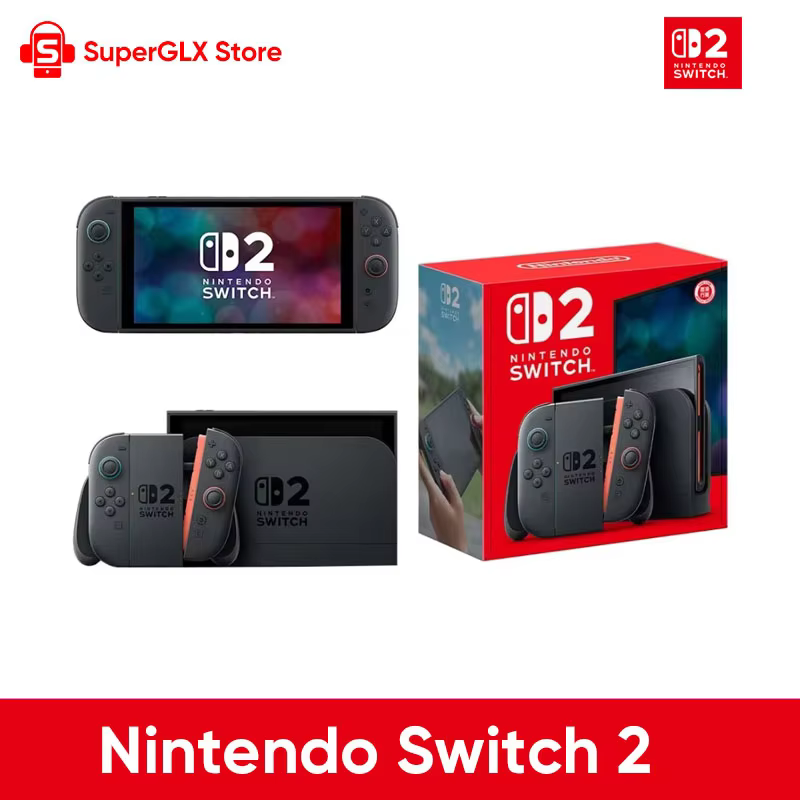Nintendo Switch 2 Console with 7.9-inch 1080P 120Hz Display