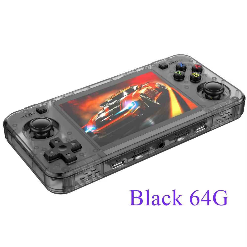 R36H Retro Handheld Console with 3.5 inch IPS Screen