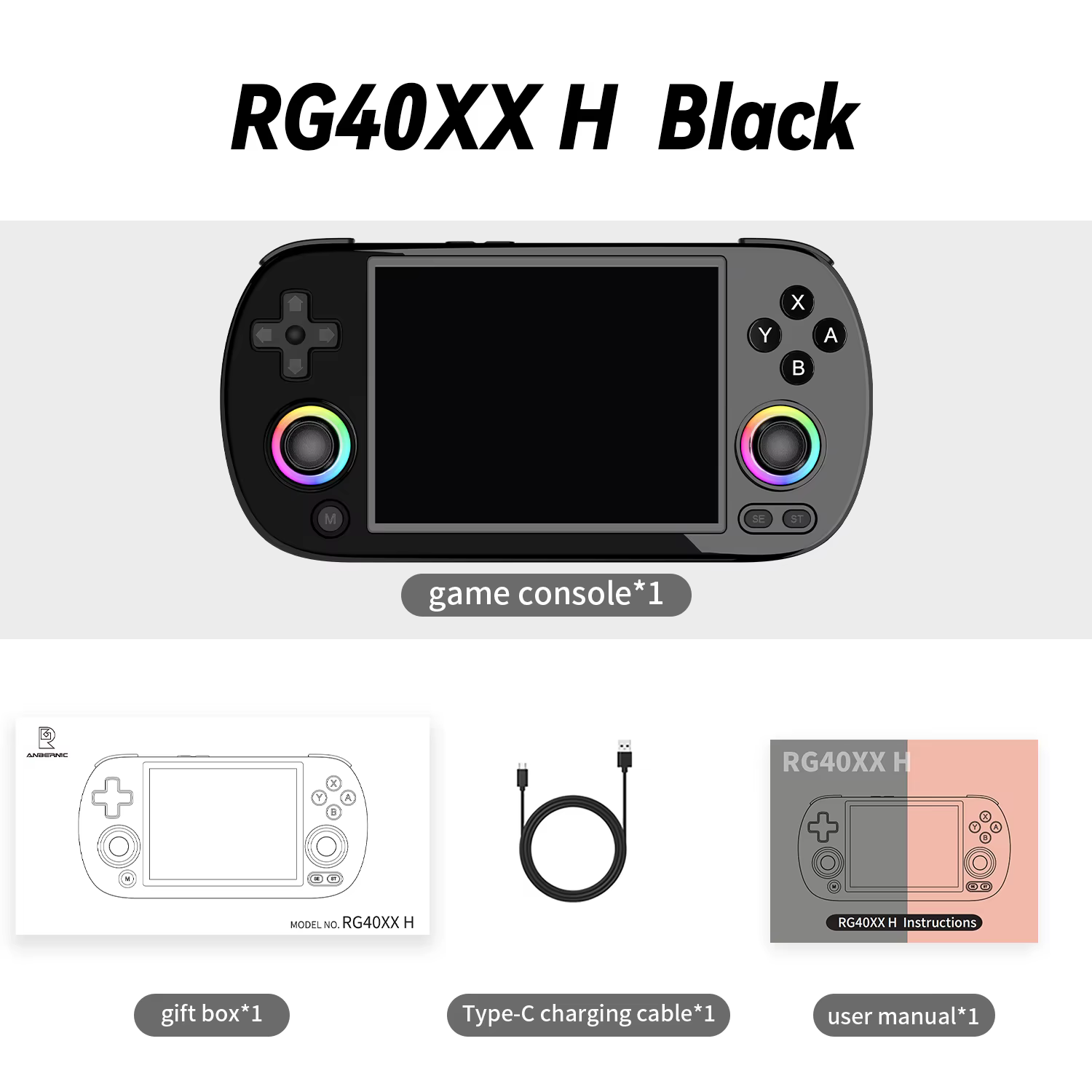 Anbernic RG40XXV Portable 64GB Linux Retro Game Console