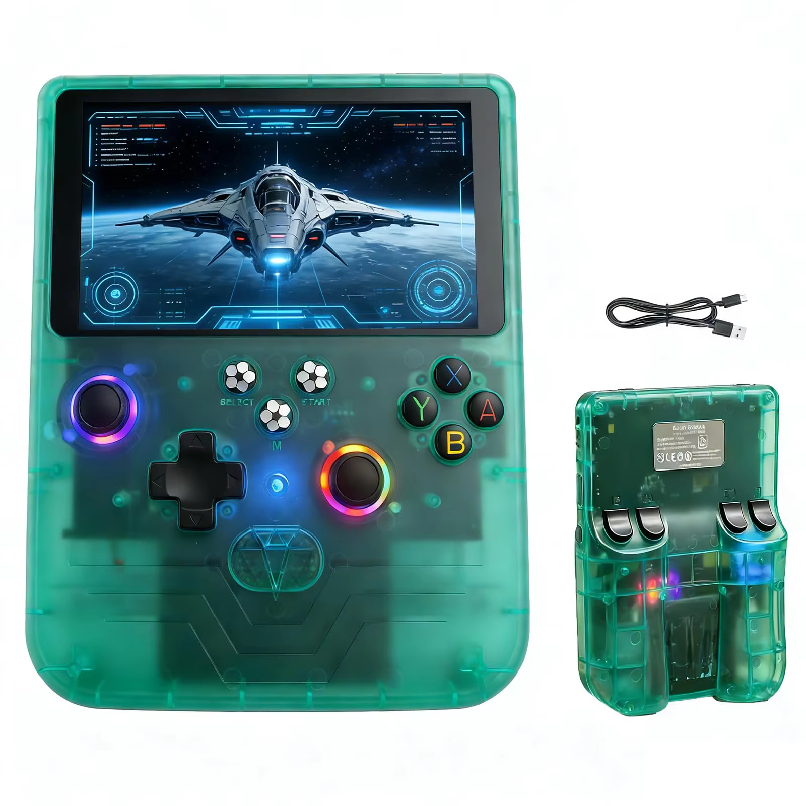 2026 R60 MAX 6.0" IPS Retro Handheld Console 128GB
