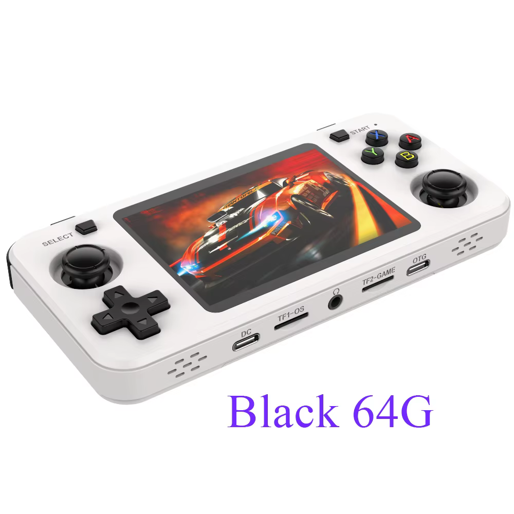 R36H Retro Handheld Console 3.5" IPS Screen Portable