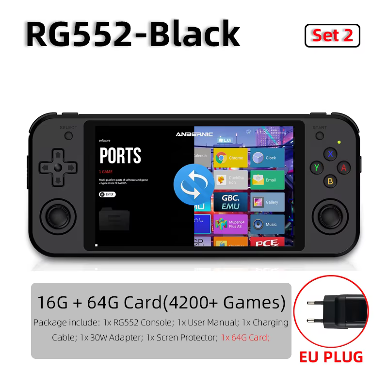 Anbernic RG552 Handheld Android Linux Game Console