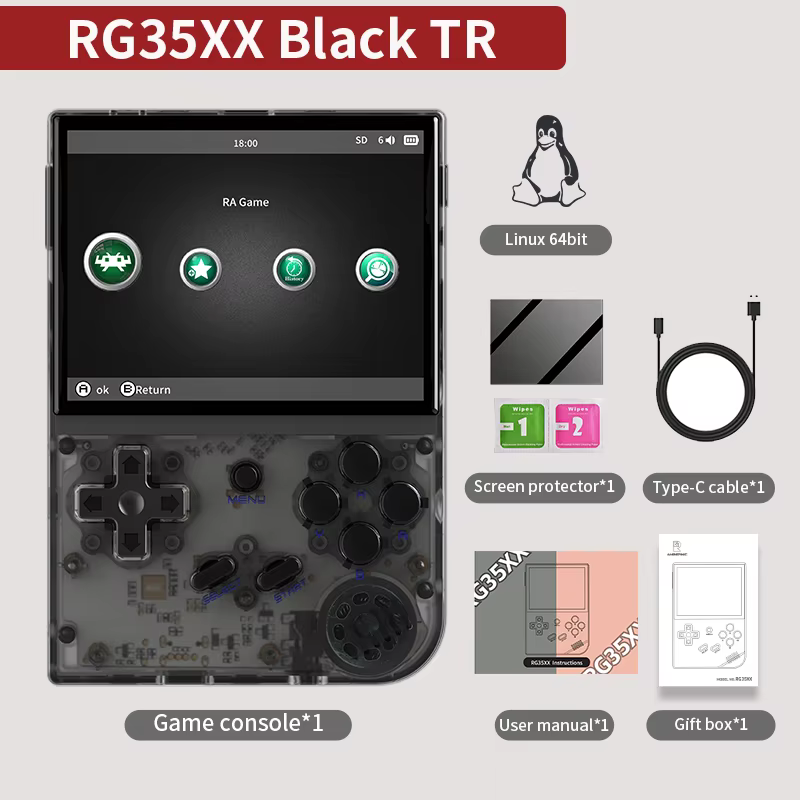 Anbernic RG35XX Retro Handheld Game Console 3.5" IPS