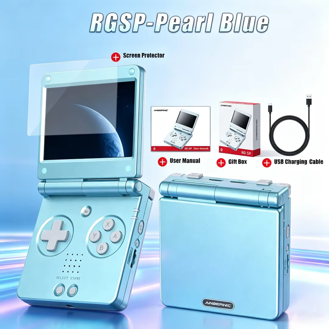 Anbernic RGSP Retro Flip Handheld Game Console Linux 64-bit