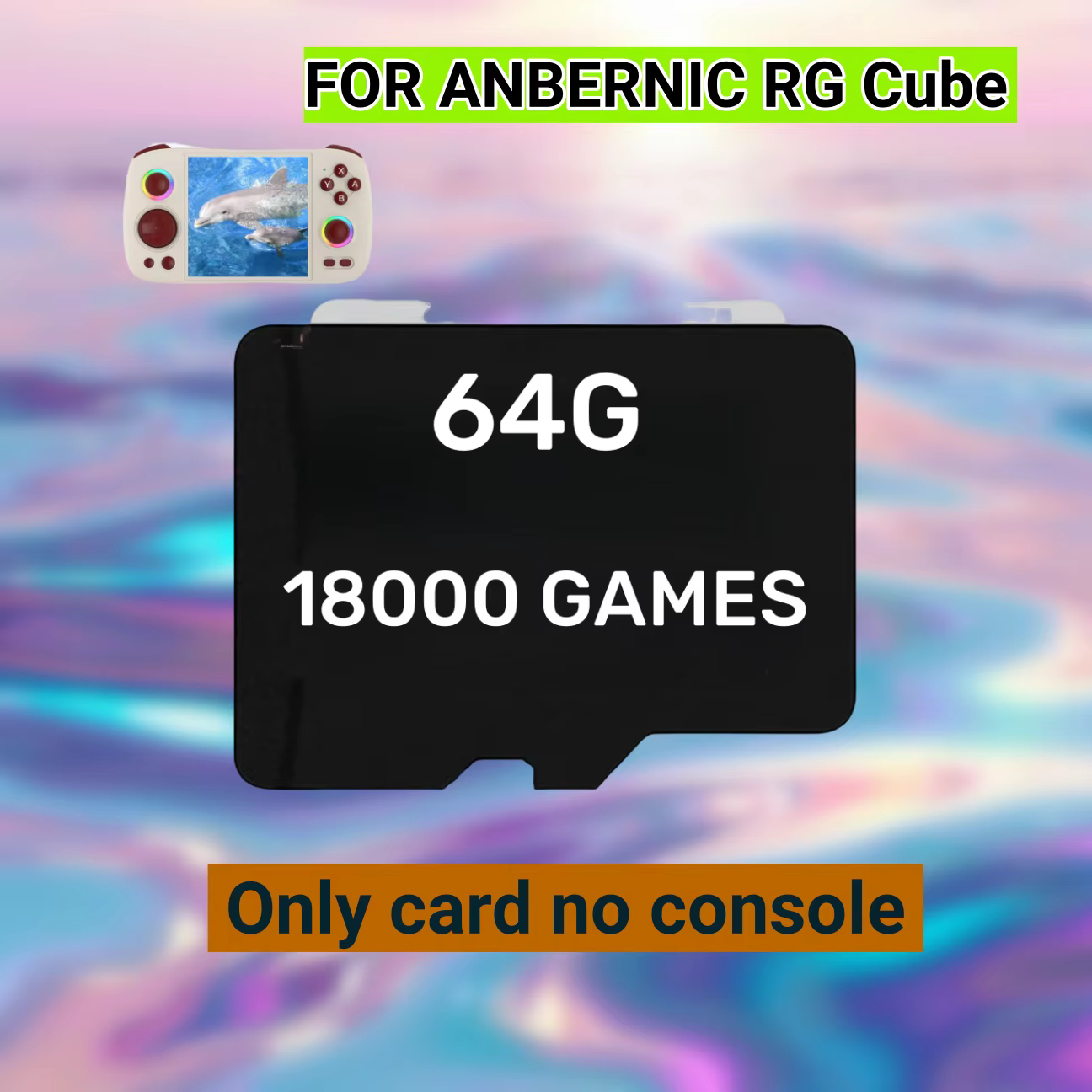 ANBERNIC RG Cube 512G TF Card with 60000 Retro Games