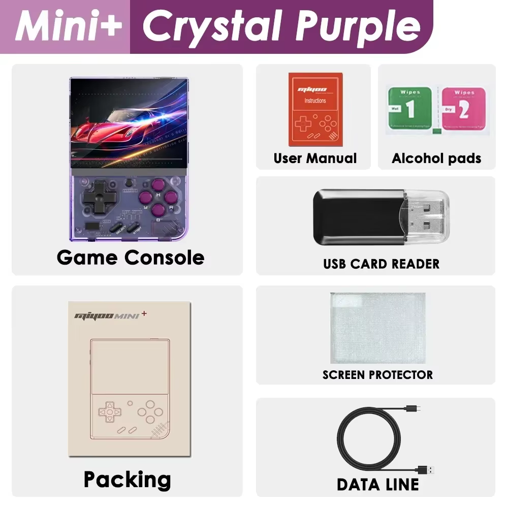 MIYOO Mini Plus 3.5" IPS Retro Handheld Game Console