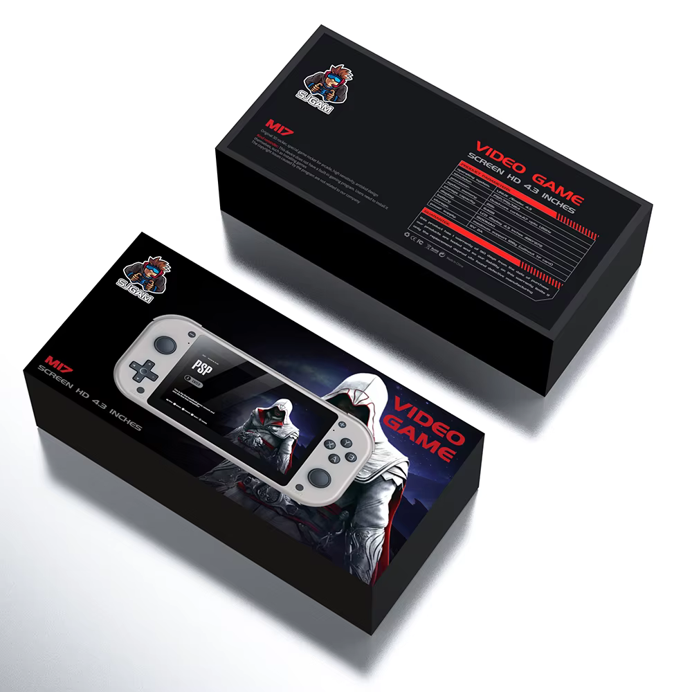BOYHOM M17 Retro Handheld Linux Game Console 4.3" IPS