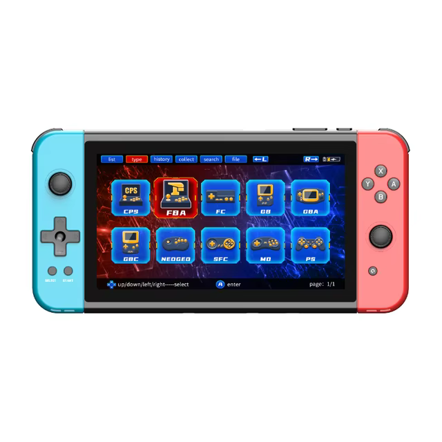 OWLLON Powkiddy X70 7" HD Retro Handheld Console