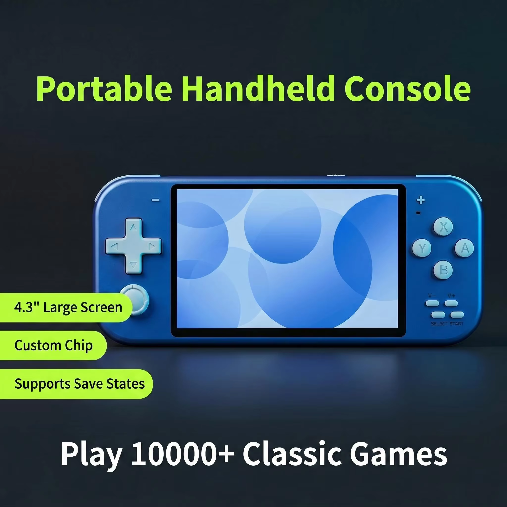 Portable Linux Handheld Game Console Retro Device