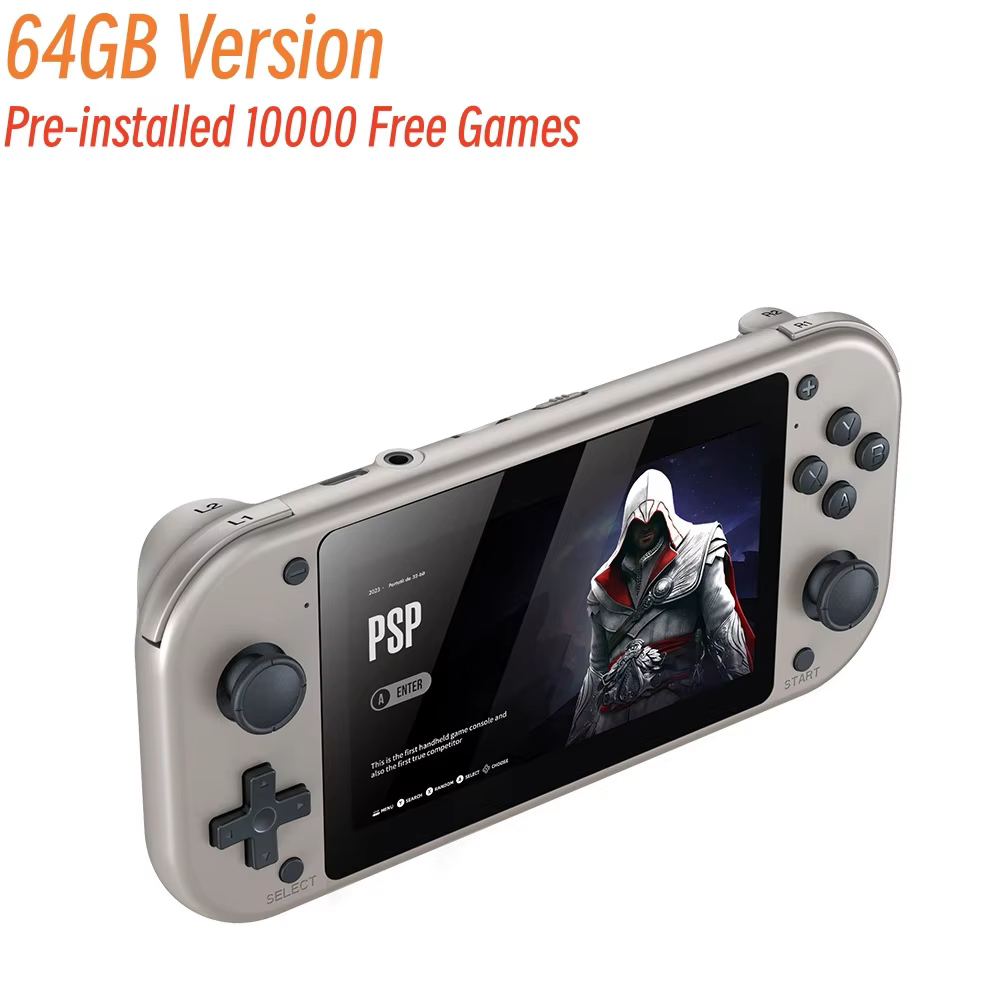 M17 Portable Game Console 4.3 Inch HD Screen EmuELEC