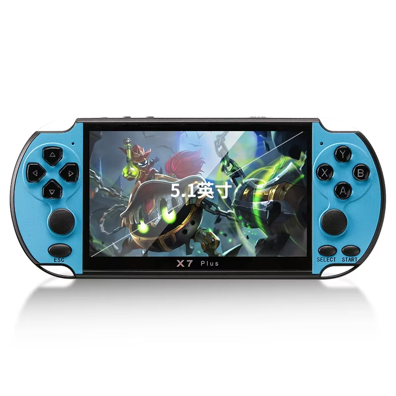 X7 Plus Portable Retro Handheld Game Console 5.1" HD