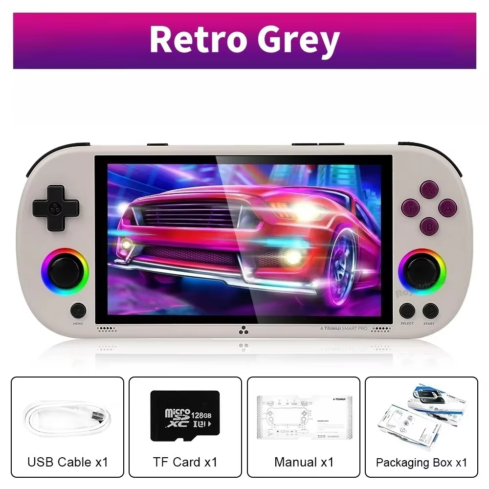 Trimui Smart Pro 4.96" IPS Retro Handheld Game Console