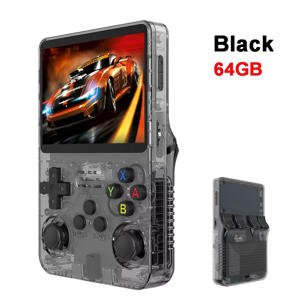 R36S Retro Portable Handheld Game Console 64GB 128GB