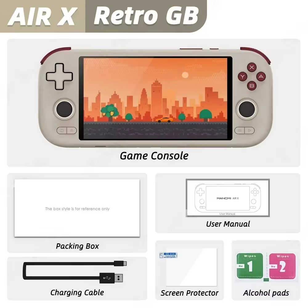 MANGMI AIR X Handheld Console Snapdragon 662 Android 14