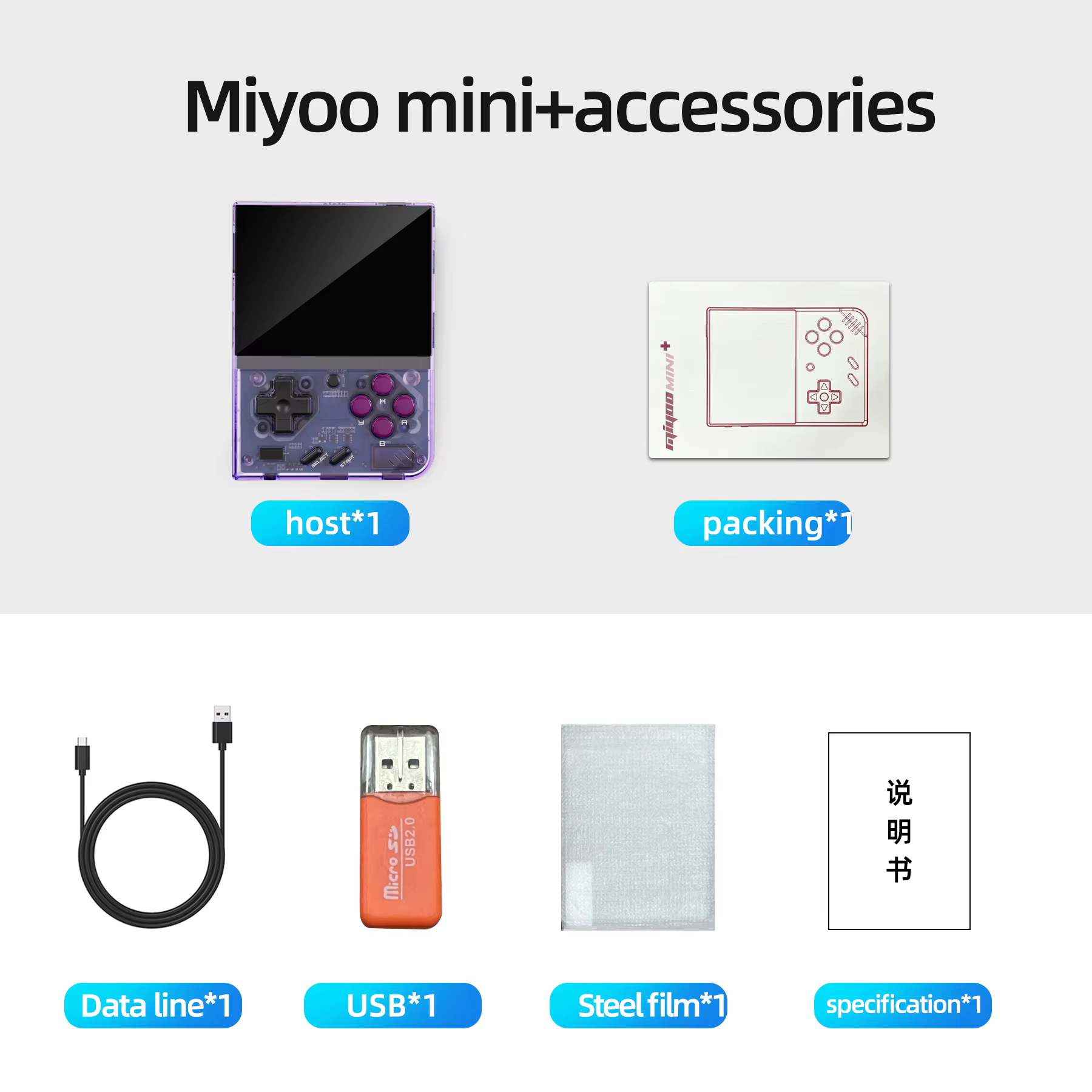 MIYOO Mini Plus 3.5" Retro Pocket Emulator Console