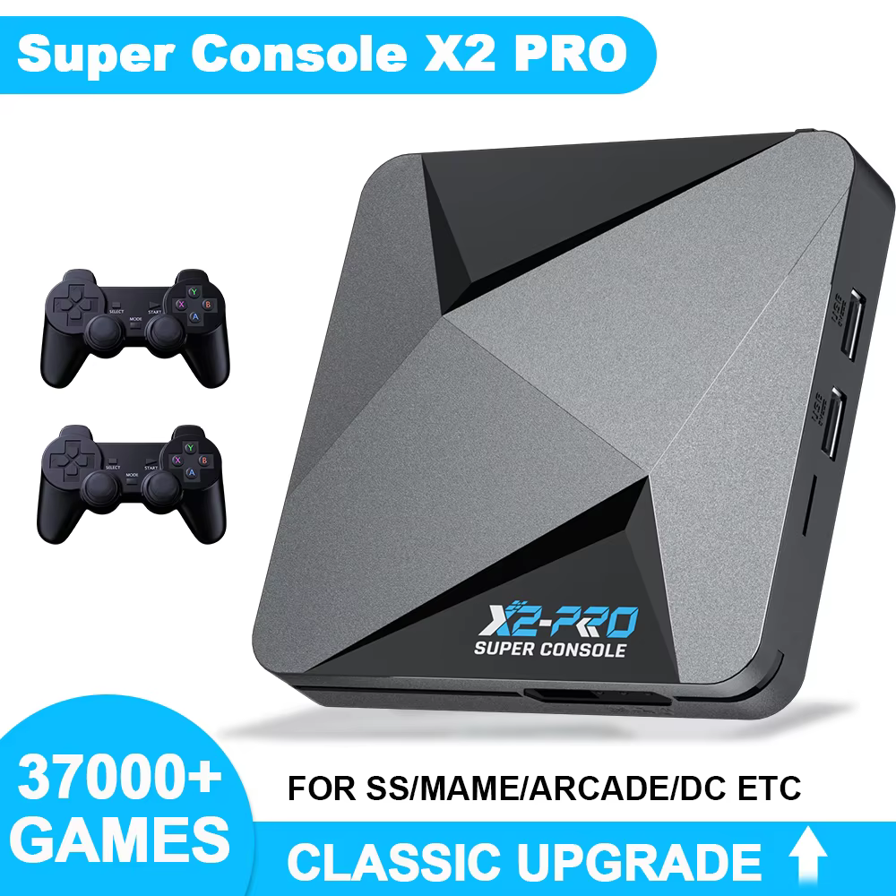 KINHANK X2 Pro Retro Console with 37000 Games & Gamepad