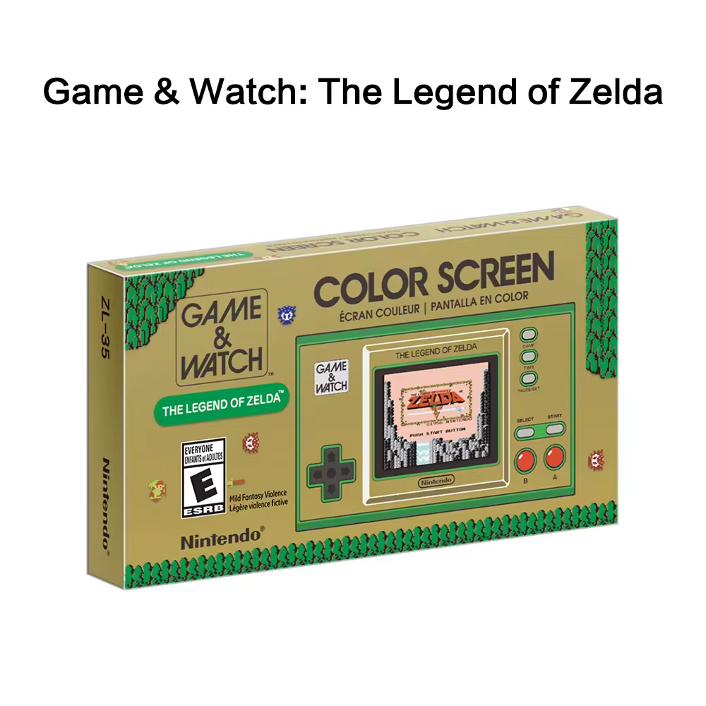 Nintendo Game & Watch Zelda 3 Classic Games Console