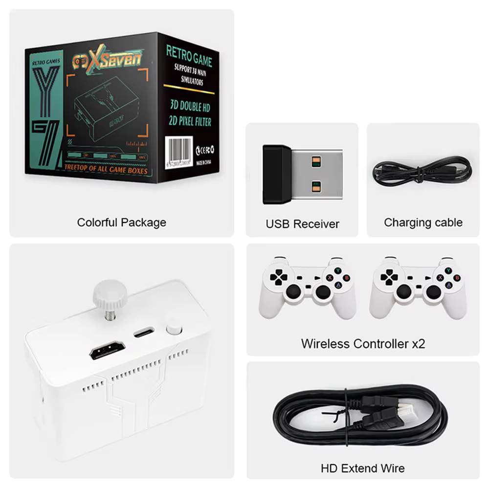 Coopreme X7 Y7 Super TV Game Box with 2 Controllers