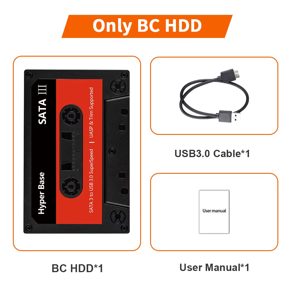Batocera.Linux 35 2TB Portable Gaming HDD with 52,000+ Games