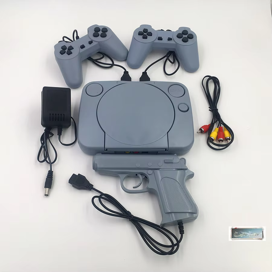 D76 8-bit Retro TV Video Game Console with Game Card Support