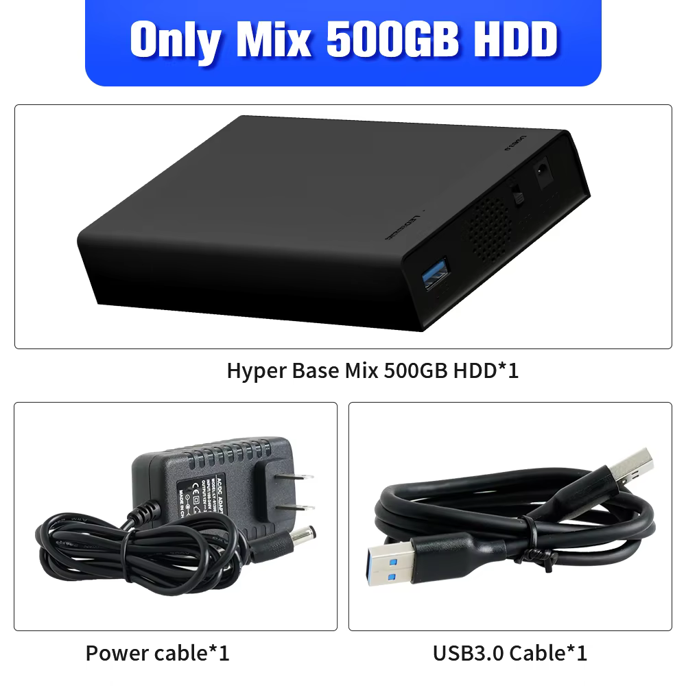 500GB Game Hard Drive with 38000+ Games for Windows PC