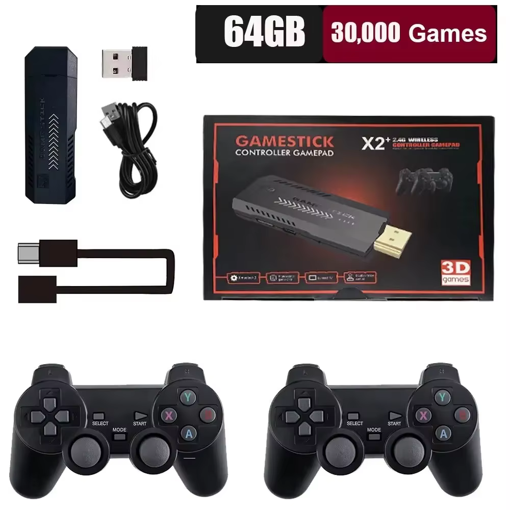 X2 Plus 64GB Handheld Game Console with 4K Ultra HD Screen
