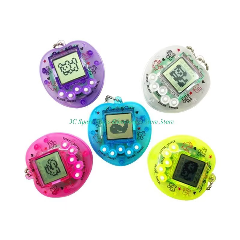 Mini Retro Virtual Pet Keychain Game Console