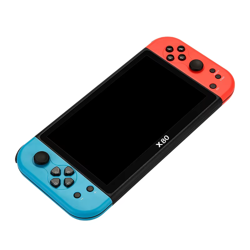 Coopreme X80 7-inch Portable Game Console with 10 Emulators