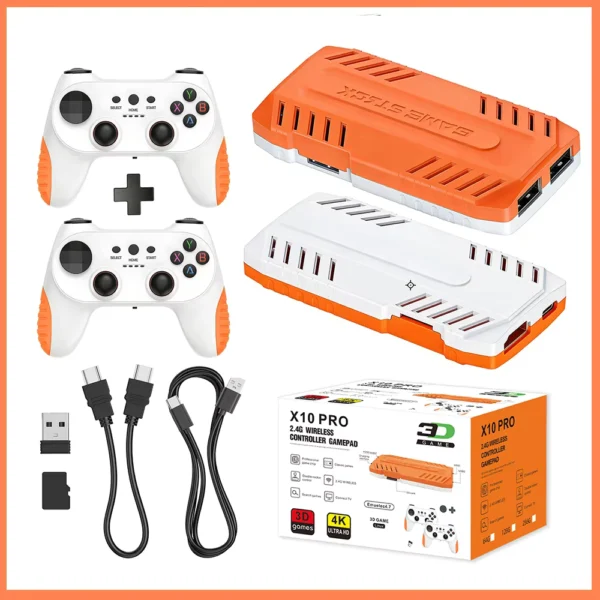 X10 PRO Game Stick with 128GB and 50,000+ Retro Games