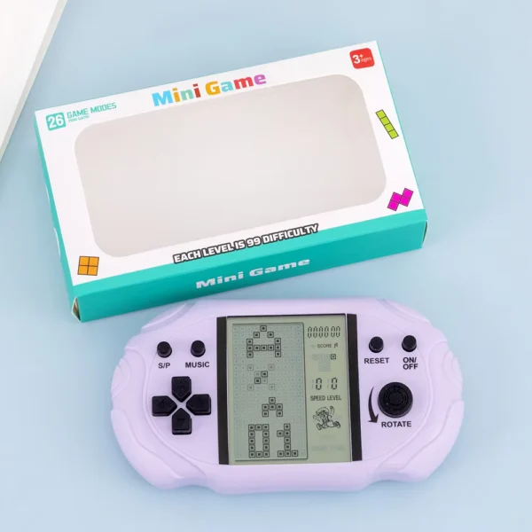Nostalgic Pocket Tetris Brick Game Console Portable