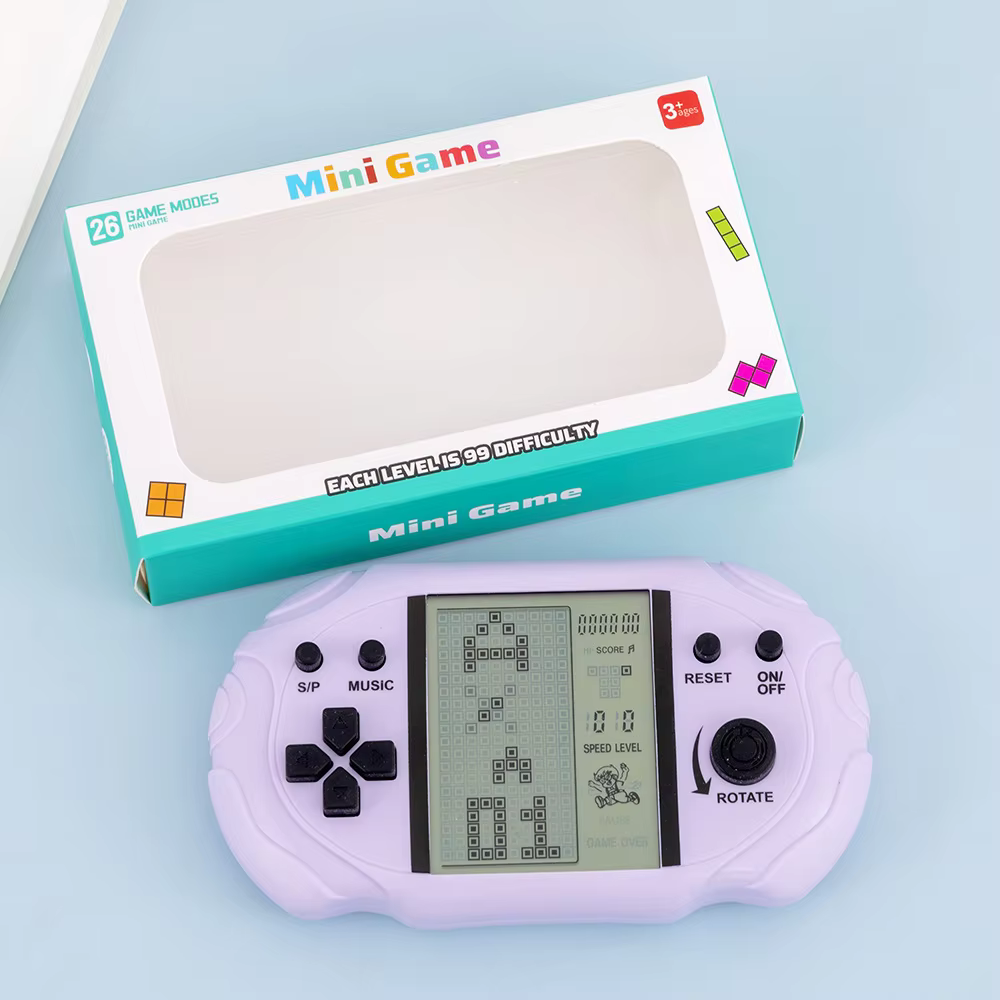 Nostalgic Pocket Tetris Brick Game Console Portable