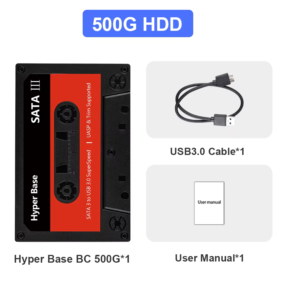 Batocera 35.linux 500G External HDD with 48000+ Games