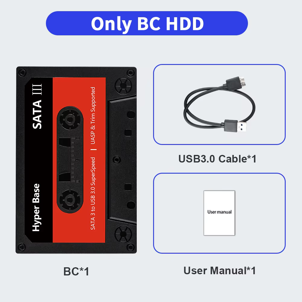 Portable 500GB Batocera HDD with 52000+ Retro Games